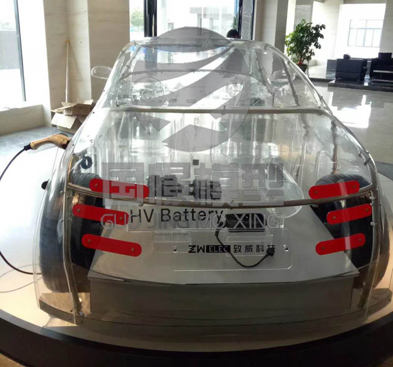 昆明透明车模型